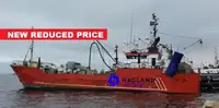 Kapal untuk pemprosesan dan penghantaran ikan untuk dijual