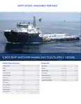 Kapal tunda untuk dijual
