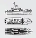 Kapal tunda untuk dijual