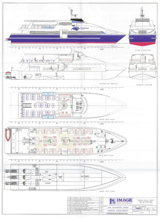 Kapal feri untuk dijual