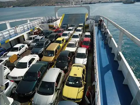 Kapal feri untuk dijual