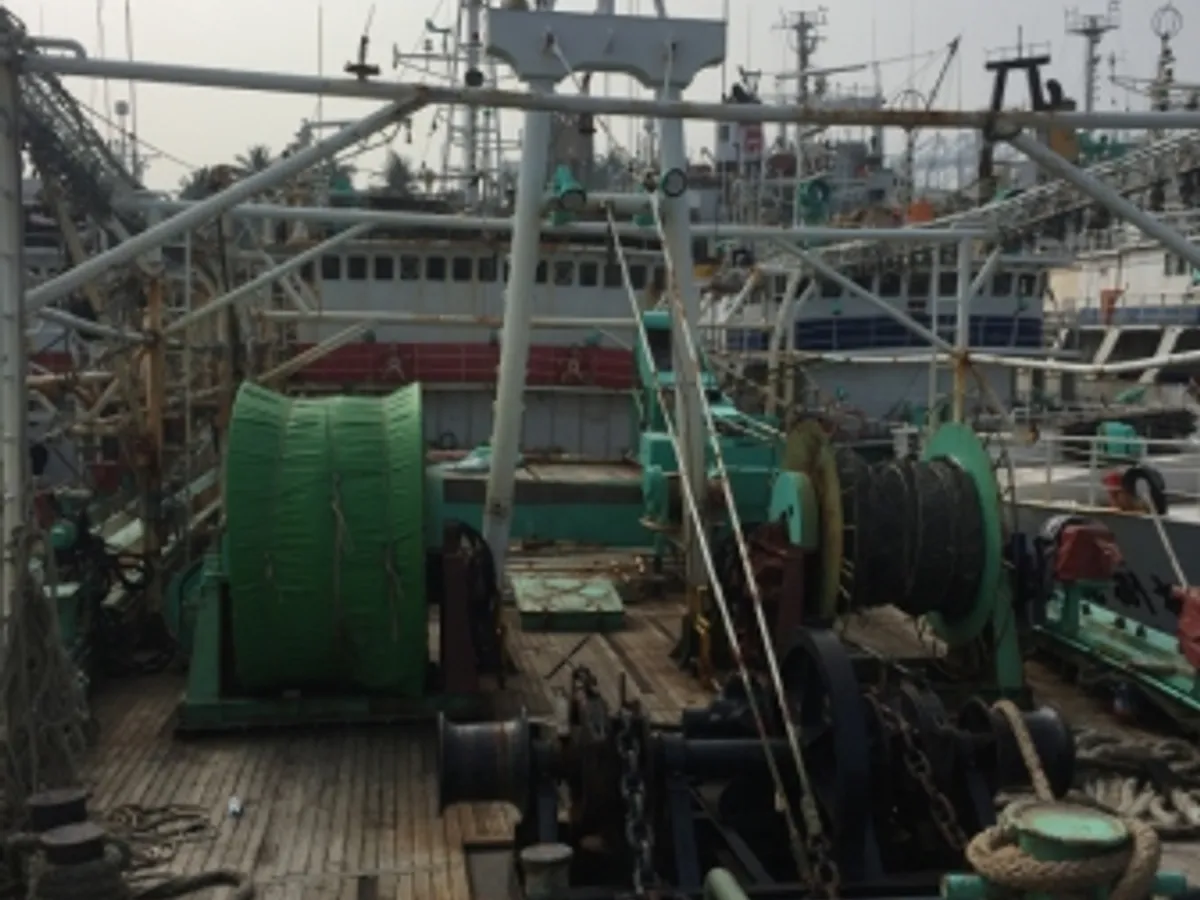 Kapal pencari sotong untuk dijual