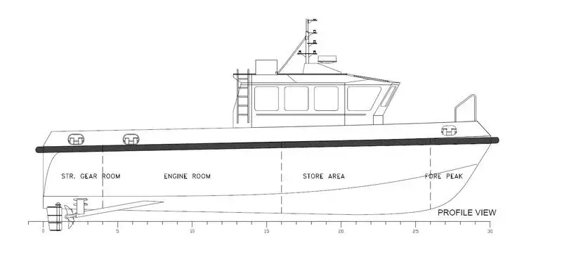 Kapal kerja untuk dijual