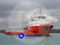 Kapal bekalan platform (PSV) untuk dijual