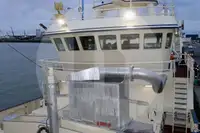 Kapal pengangkut ikan hidup untuk dijual