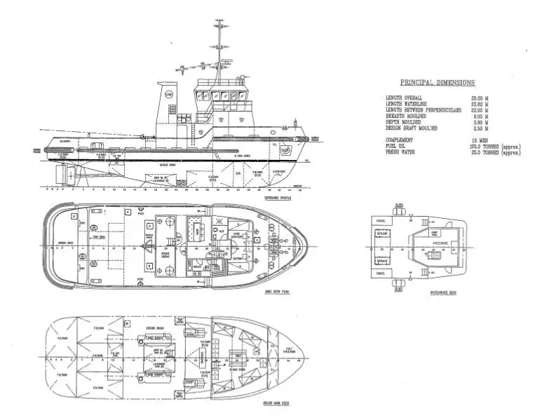 Kapal tunda untuk dijual
