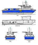 Kapal feri untuk dijual
