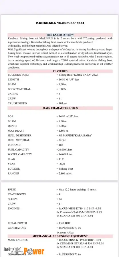 Kapal pukat untuk dijual