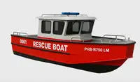 Kapal penyelamat untuk dijual