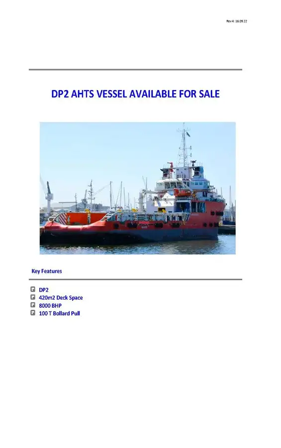 Kapal tunda untuk dijual