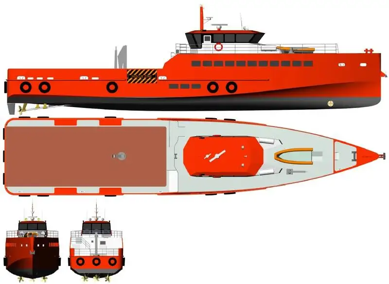 Kapal anak kapal untuk dijual
