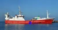 Kapal untuk pemprosesan dan penghantaran ikan untuk jualan