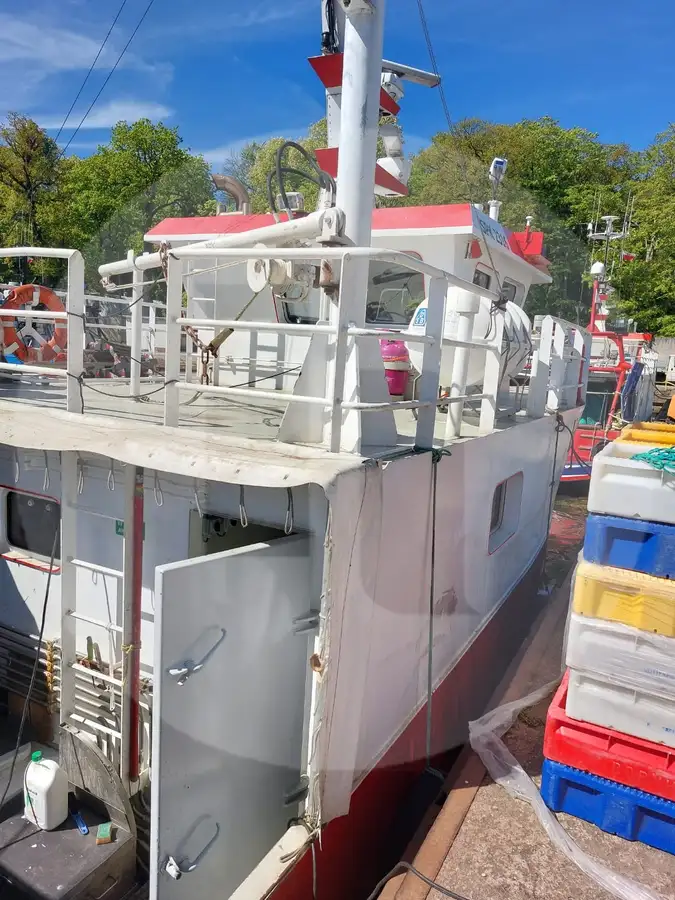 Kapal pengangkut ikan hidup untuk dijual