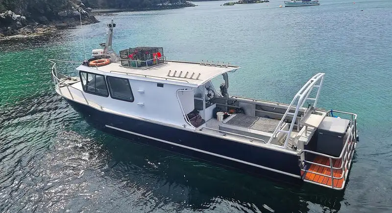 Penangkap ikan pukat tunda untuk jualan